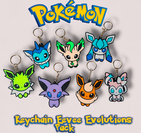 Pokemon Keychain Pack
