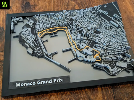 Monaco 3D Miniature v2