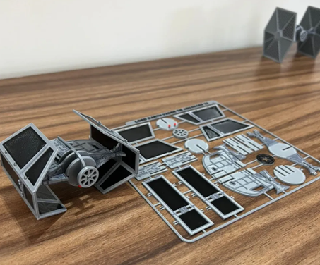 Darth V. Tie Advanced X1 Kit Card