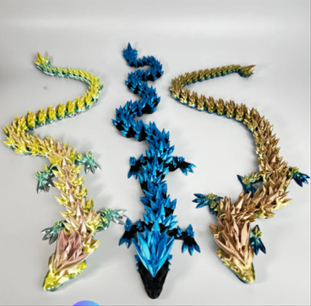 Articulated Crystal Dragon