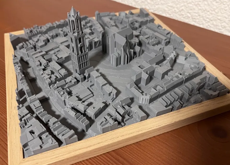 Utrecht Dom Tower miniature