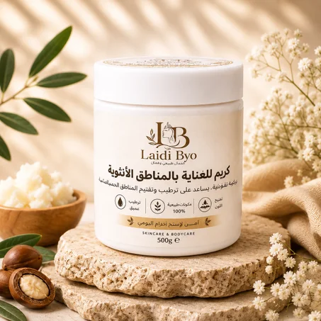 كريم Laidi Byo للعناية بالمناطق الحساسة | ترطيب وتفتيح للبشرة الحساسة