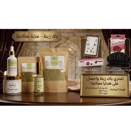 باك ZAYNA المعجزة + 🎁اونسومبل ملكي (سلسلة + حلقات) من الـ Acier Inoxydable