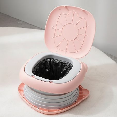 مرحاض محمول للأطفال قابل للطي