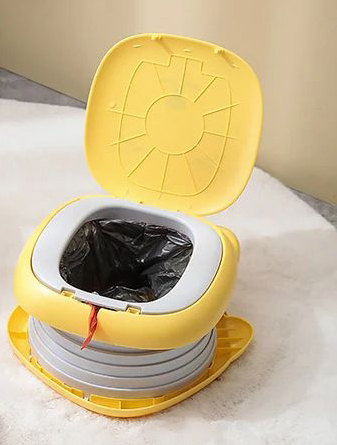 مرحاض محمول للأطفال قابل للطي