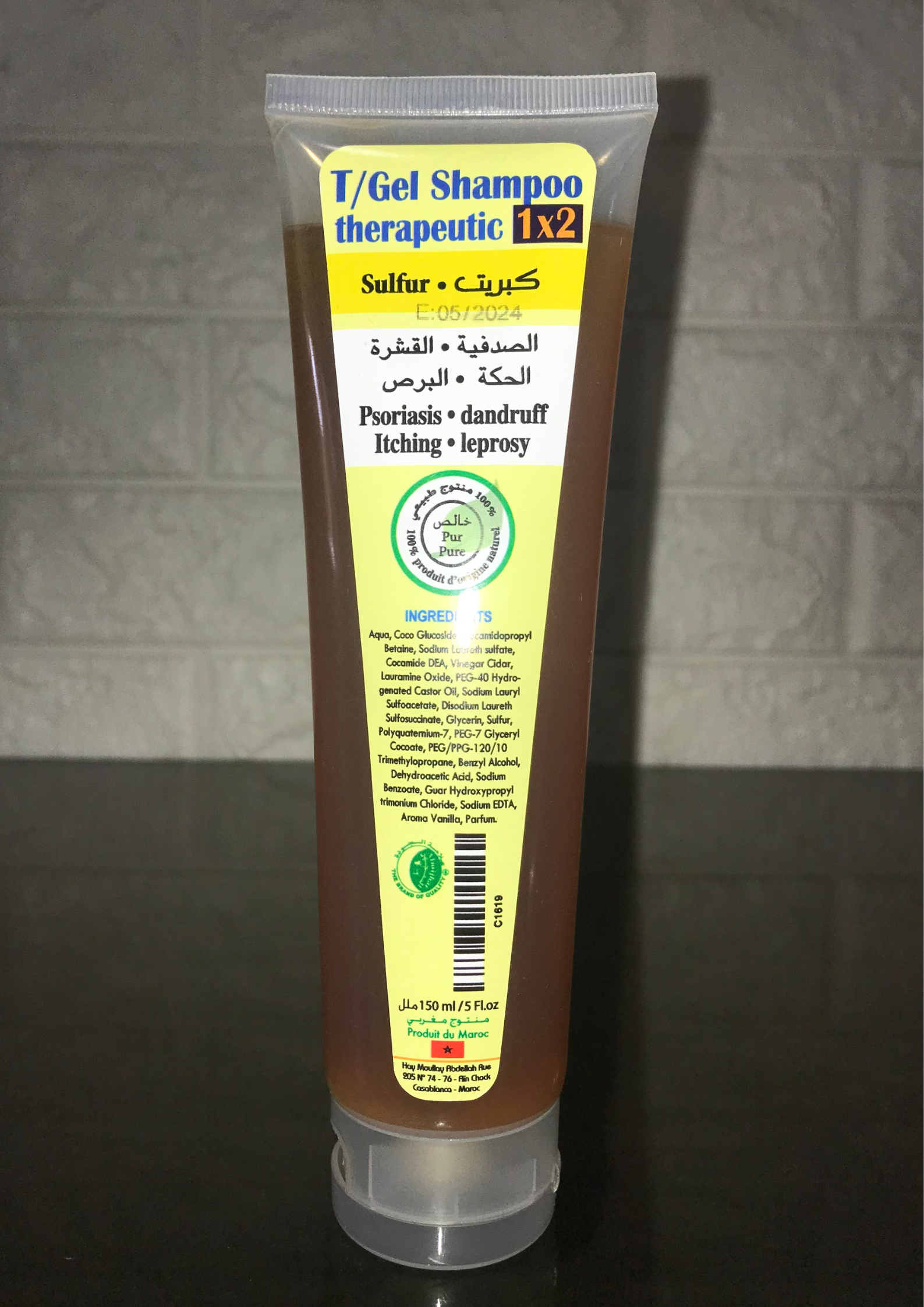 T/Gel Shampoo therapeutic
