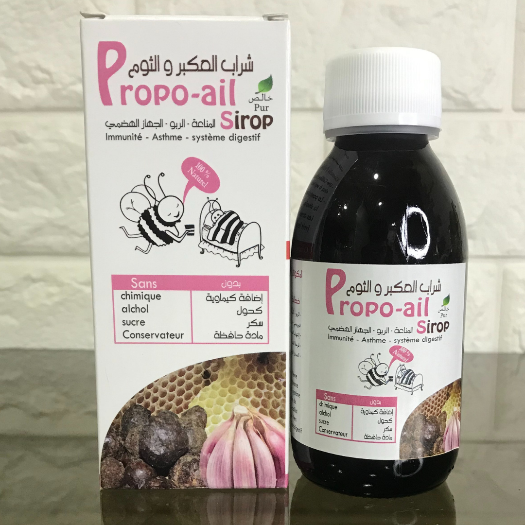 شراب العكبر والثوم