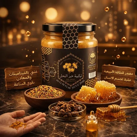 تركيبة خبز النحل – طاقة طبيعية، قوة يومية، ومناعة أقوى
