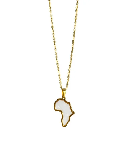 Collier Africa en nacre