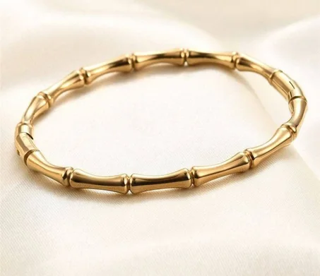 Bracelet Tressé Doré – Acier Inoxydable