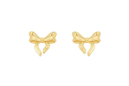 Boucles d’oreilles Nœud Doré