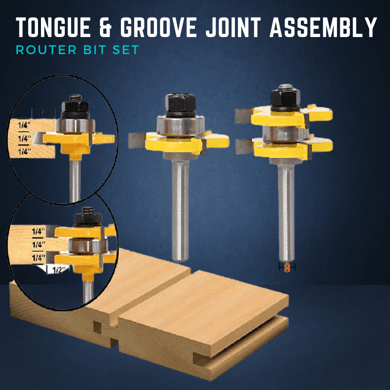 Tongue and Groove Assembly Bits