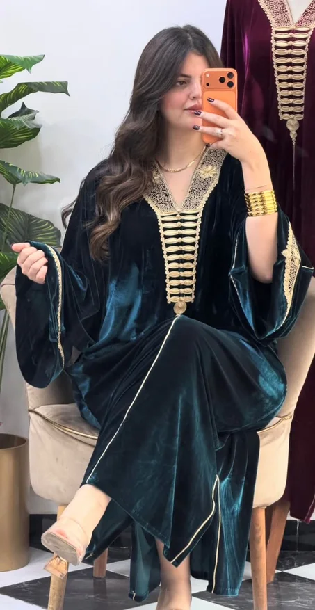 قفطان موبرة انيق