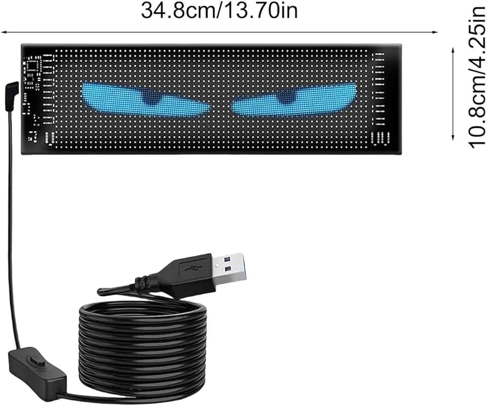 شاشه LED عين الشيطان 👀😈