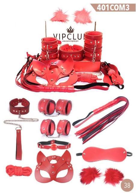 Pack BDSM haut qualité pour les couples  10 Piéce