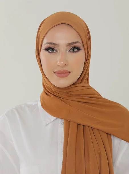 Châle en Jersey de Luxe - Rose Cannelle