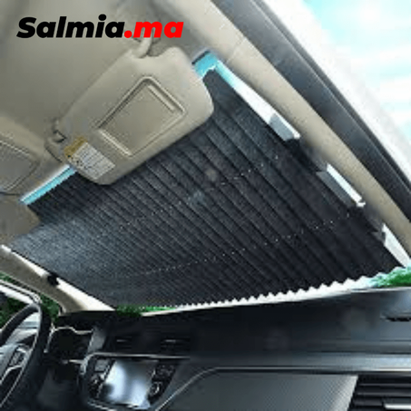 Rideau rétractable de pare brise