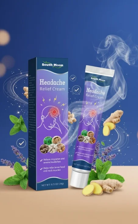 Crème pour soulager les maux de tête