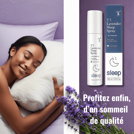 Spray Sommeil Lavande : Nuits Paisibles et Réparatrices | Solution Naturelle