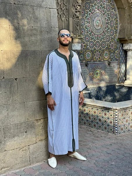 Kandora Marocaine Vert