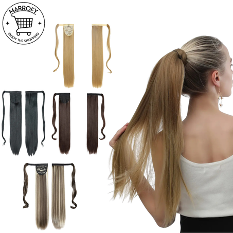 Queue de cheval droite pour femmes 22