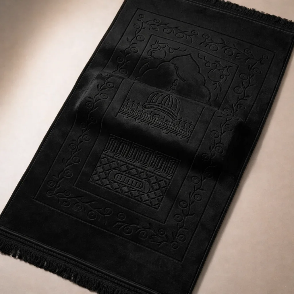 سجادة صلاة مريحة بإسفنج داعم للركب صلاة بلا ألم