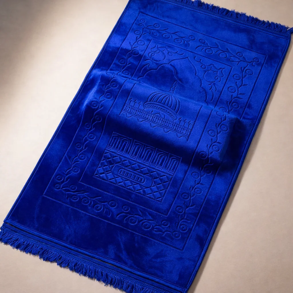 سجادة صلاة مريحة بإسفنج داعم للركب صلاة بلا ألم