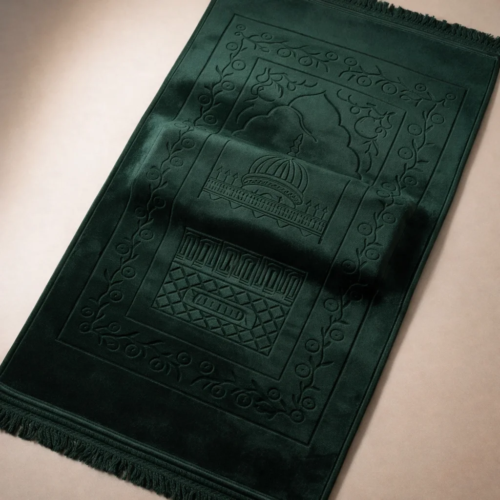 سجادة صلاة مريحة بإسفنج داعم للركب صلاة بلا ألم