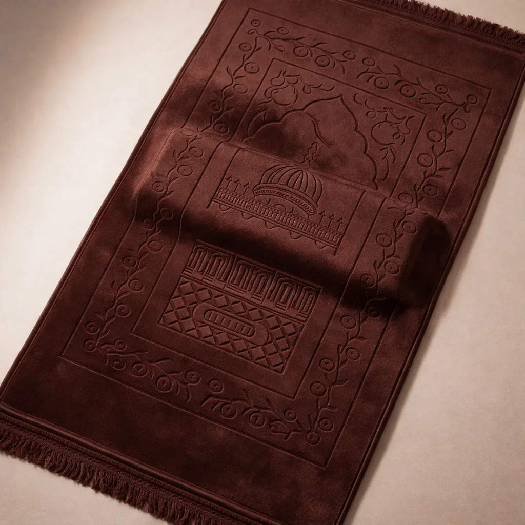 سجادة صلاة مريحة بإسفنج داعم للركب صلاة بلا ألم