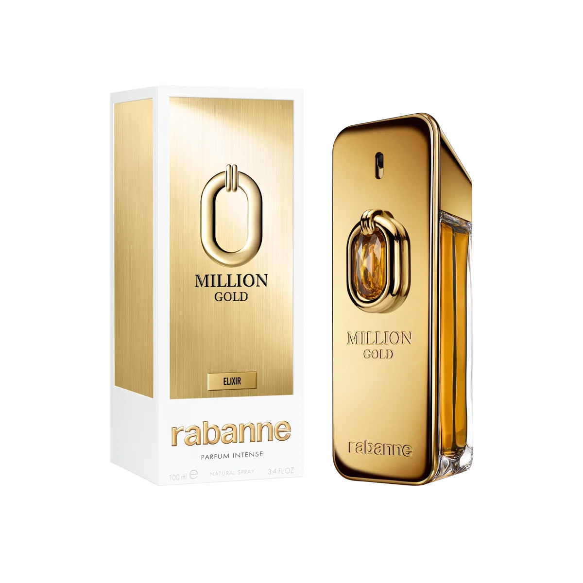 Rabanne Million Gold Elixir - Parfum Intense (Nouveau)