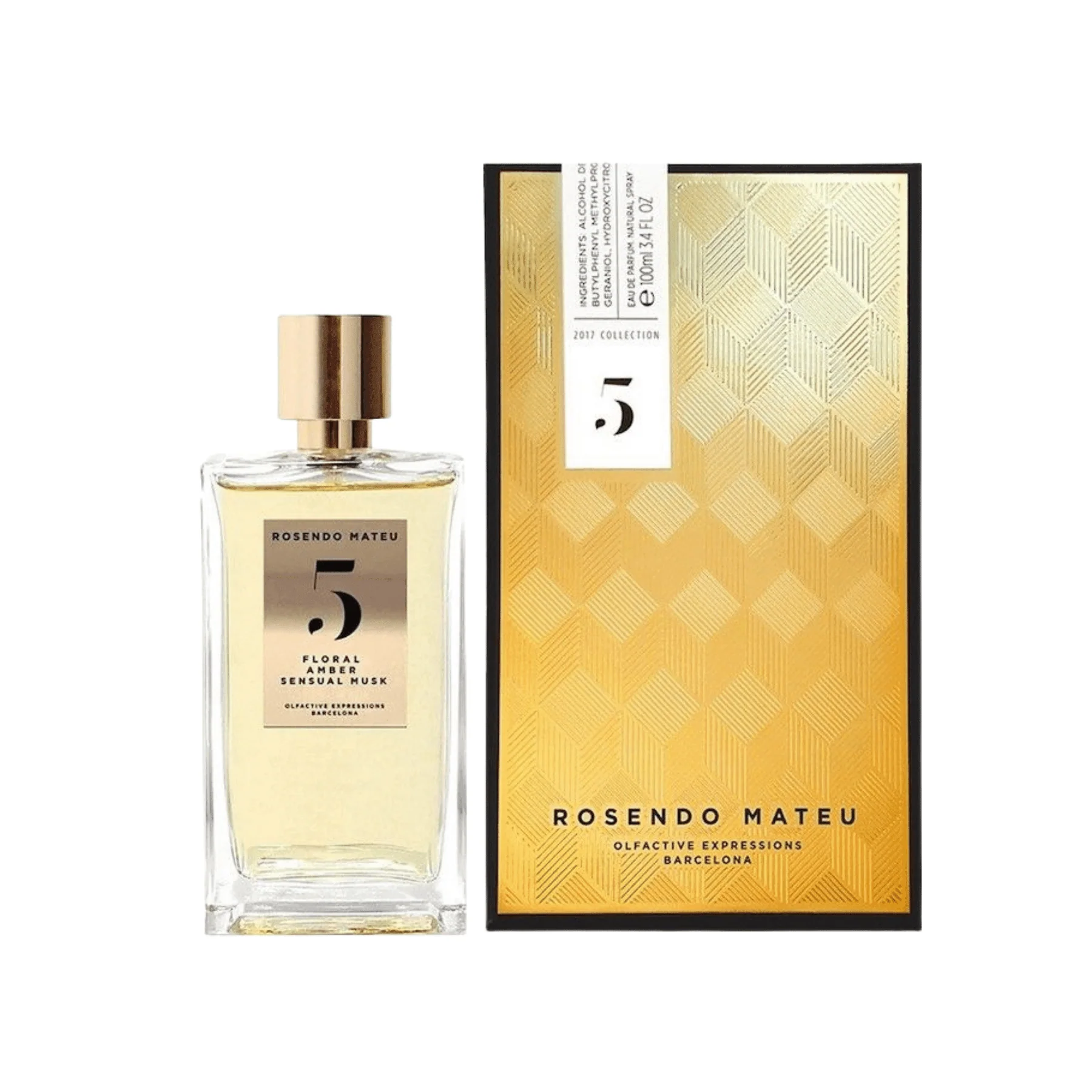 Rosendo Mateu Nº 5 - Floral, Amber, Sensual Musk