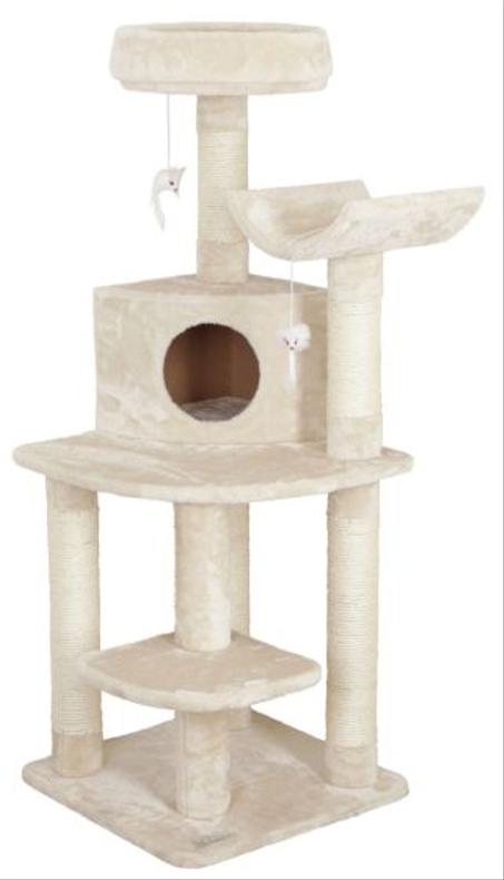 Arbre à chat d'angle grand format