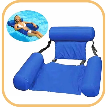 كرسي عائم قابل للنفخ