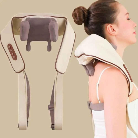 حزام التدليك الذكي لتخفيف آلام الرقبة والظهر وتنشيط الدورة الدموية