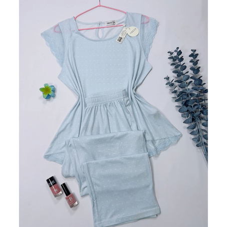 Pyjama pour femme en 100% coton