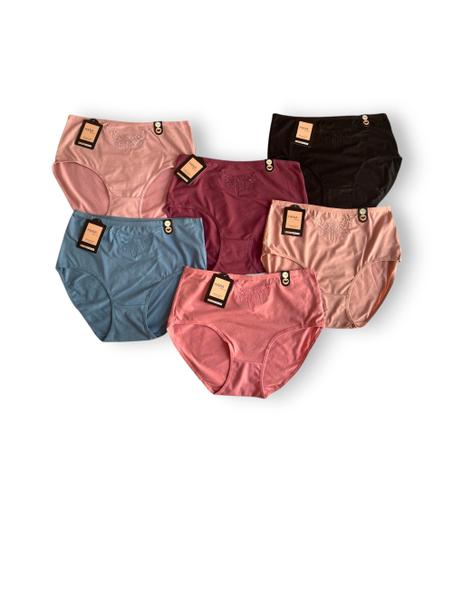Pack de 6 culottes HANA en Coton