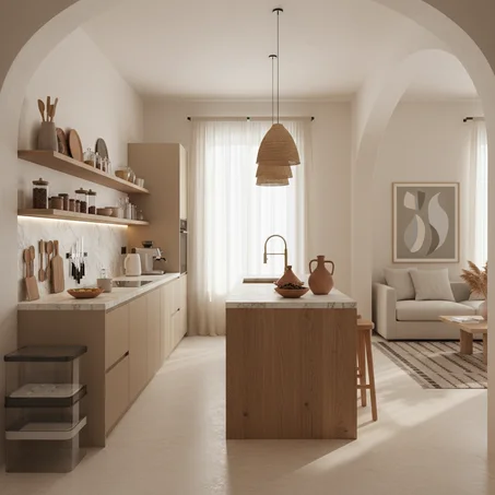 المطبخ والمنزل