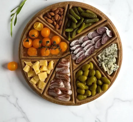 صينية تقديم خشبية