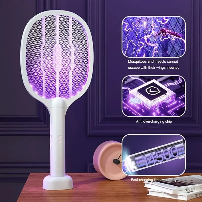 🦟 Raquette Anti-Moustique Rechargeable