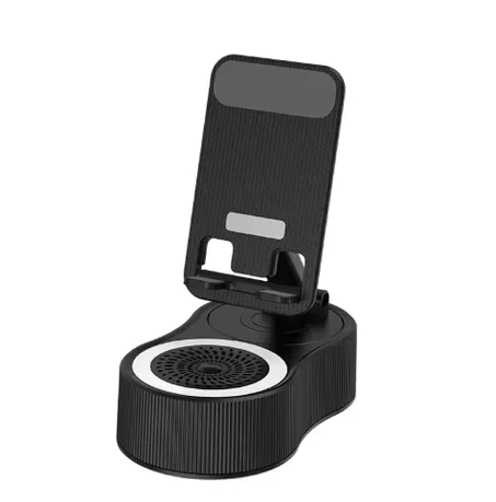 5-in-1 Wireless Induction Speaker with Phone Stand