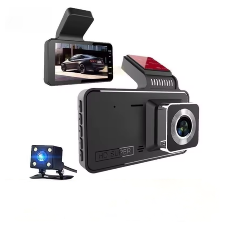 كاميرا مراقبة للسيارة من الأمام والخلف أثناء القيادة