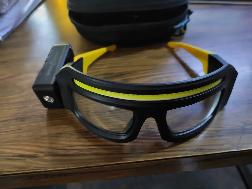La nouvelle lampe frontale multifonction en forme de lunettes