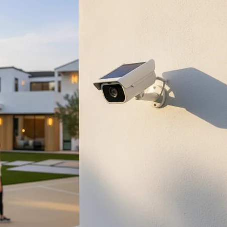 → Caméras à énergie solaire