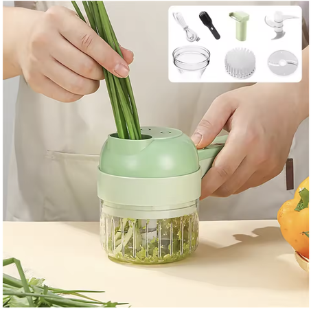 4 in 1 Handheld Electric Vegetable Slicer