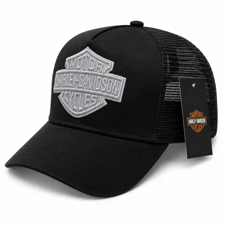 HARLEY-DAVIDSON BLACK AND GREY
