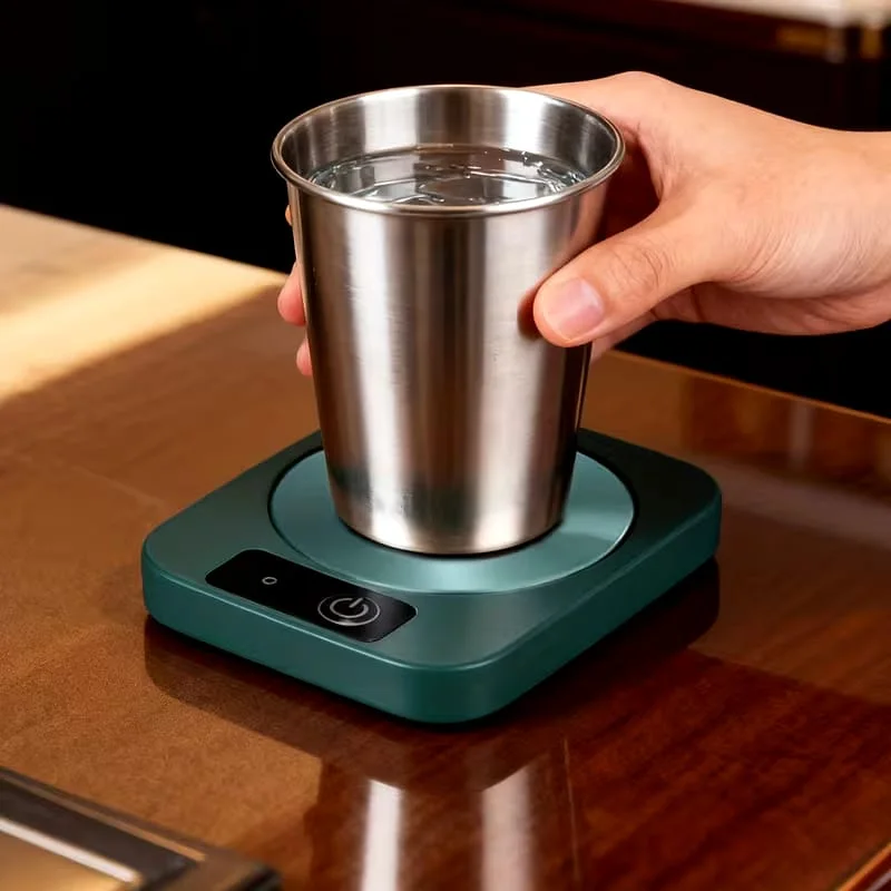 hermo-Pad Inteligente - Calentador Automático de Termos para Café, Biberones y Fórmula, Calentador de Escritorio Enchufable (Bajo Voltaje) - Regalo Ideal para Parejas, Oficina y Uso, Compatib