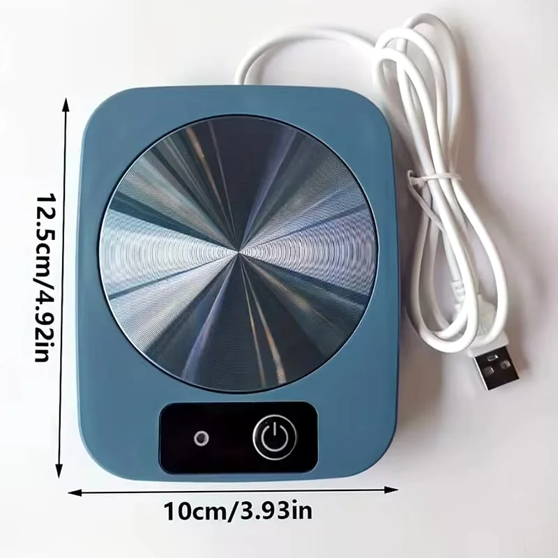 hermo-Pad Inteligente - Calentador Automático de Termos para Café, Biberones y Fórmula, Calentador de Escritorio Enchufable (Bajo Voltaje) - Regalo Ideal para Parejas, Oficina y Uso, Compatib