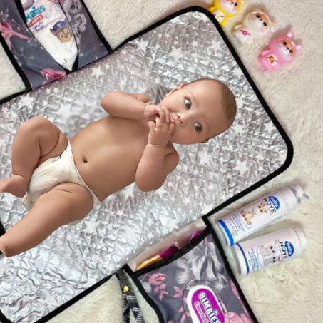 حقيبة تغيير الحفاضات الذكية 👶المتنقلة