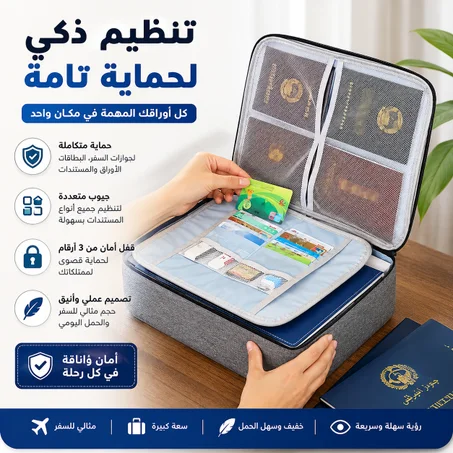 حقيبة تنظيم و حفظ الوثائق  ✅