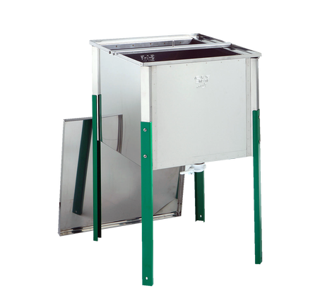 Bac désoperculer inox SAF 50 cm - ITALY